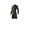 Kurze Neoprenanzug Motion Herren Langarm 3-2mm Front-Zip Schwarz L Mystic 35000_250013_900_L