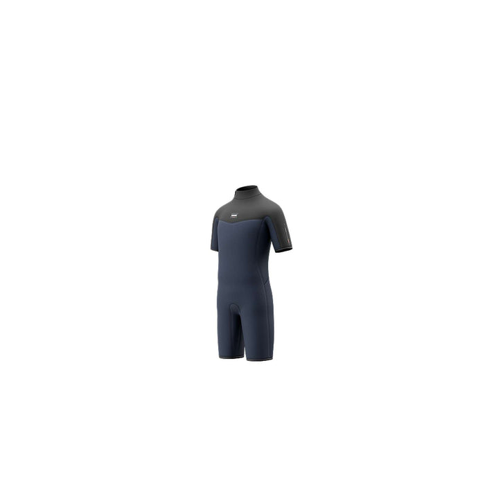 Kurzer Wetsuit Star Junior 3-2mm Rückenzipper FL Schwarz-Navy L Mystic 35000_260055_989_L