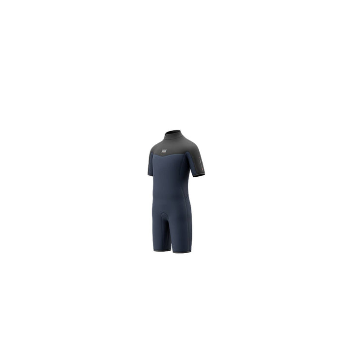 Kurzer Wetsuit Star Junior 3-2mm Rückenzipper FL Schwarz-Navy M Mystic 35000_260055_989_M