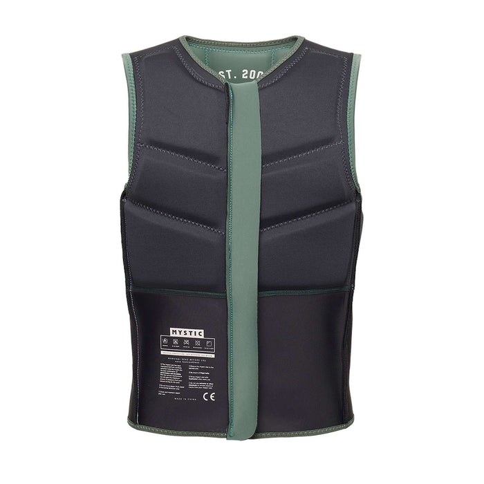 Kite Impact Vest Star Man Front-Zip Dunkel-Olive M Mystic 35005_230231_643_M