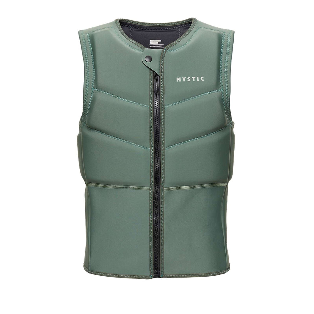Kite Impact Vest Star Man Front-Zip Dunkel-Olive S Mystic 35005_230231_643_S
