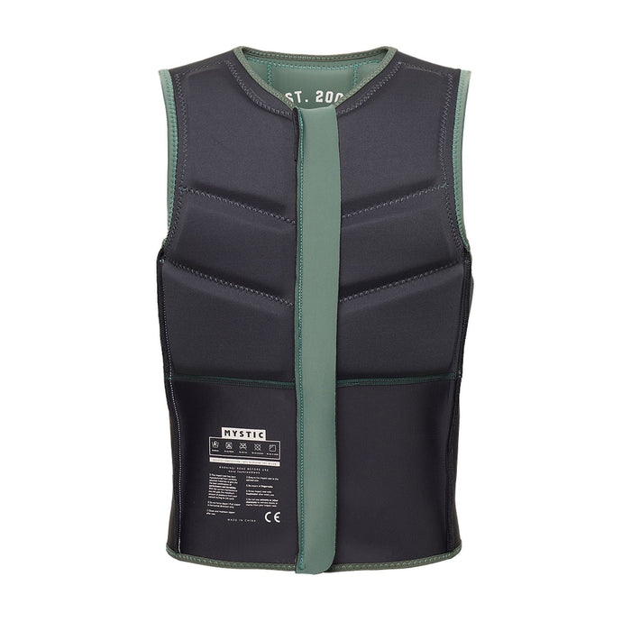 Kite Impact Vest Star Man Front-Zip Dunkel-Olive XL Mystic 35005_230231_643_XL
