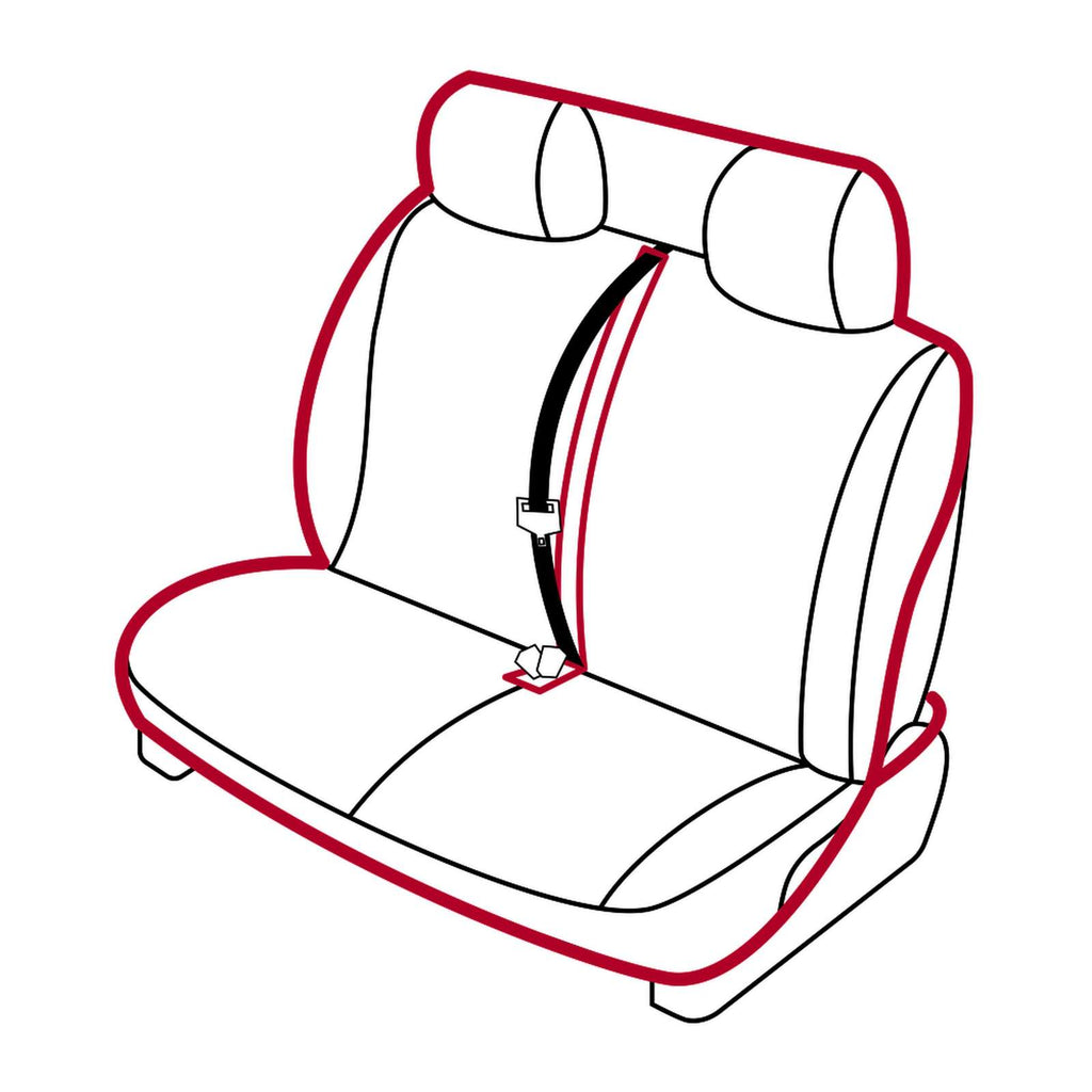 Autositzbezug Doppel Schwarz Einheitsgröße Mystic 35009_240326_900_OS