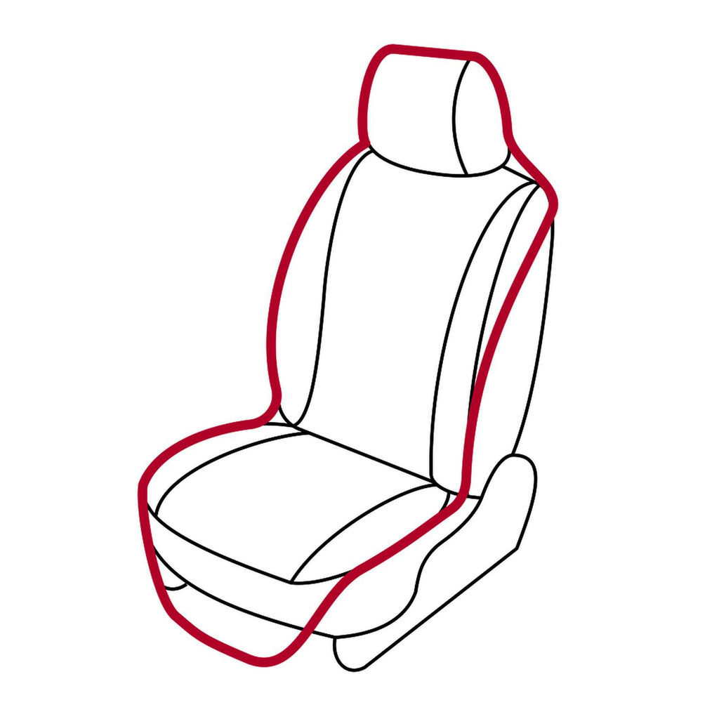 Autositz Rollbezug Einzel Schwarz Einheitsgröße Mystic 35009_240335_900_OS