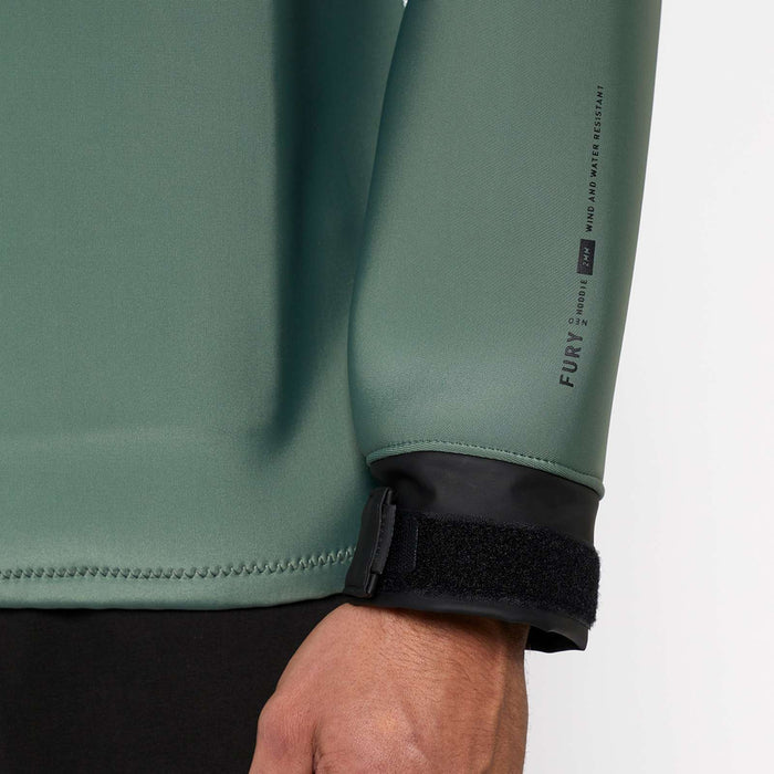 Neopren Hoodie Fury Man 3-2mm Dunkel-Olive S Mystic 35017_230325_643_S