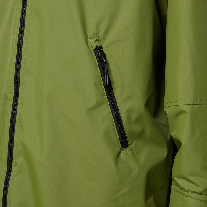 Wasserdichter Teddy gefütterter Poncho Explore Moos L-XL Mystic 35018_240400_671_LXL