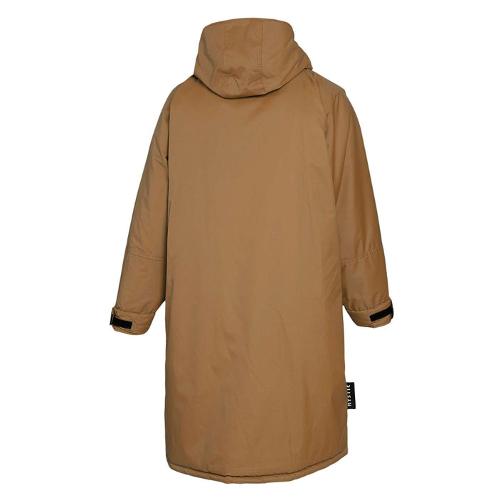 Wasserdichter Teddy gefütterter Poncho Explore Slate-Braun S-M Mystic 35018_240400_730_SM