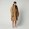 Wasserdichter Teddy gefütterter Poncho Explore Slate-Braun S-M Mystic 35018_240400_730_SM