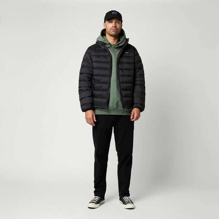 Quilted Midlayer Isolierte Jacke Schwarz L Mystic 35101_240010_900_L