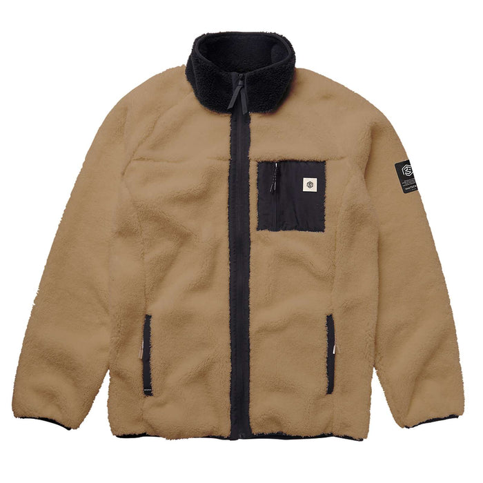 Teddy Zip-Jacke DTS Schiefer-Braun XXL Mystic 35104_230080_730_XXL