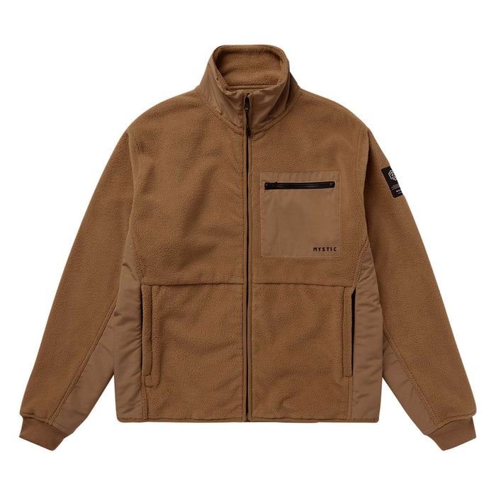 Fleece Zip-Jacke DTS Schiefer-Braun XL Mystic 35104_260100_730_XL