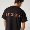 Entspanntes T-Shirt Profil Schwarz L Mystic 35105_240178_900_L