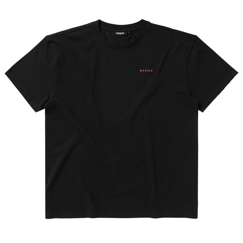 Entspanntes T-Shirt Profil Schwarz M Mystic 35105_240178_900_M