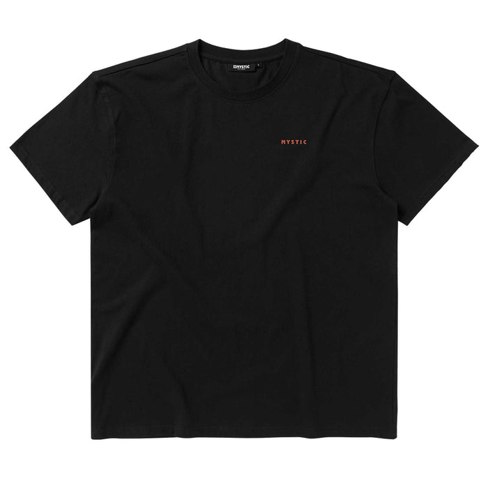 Entspanntes T-Shirt Profil Schwarz S Mystic 35105_240178_900_S