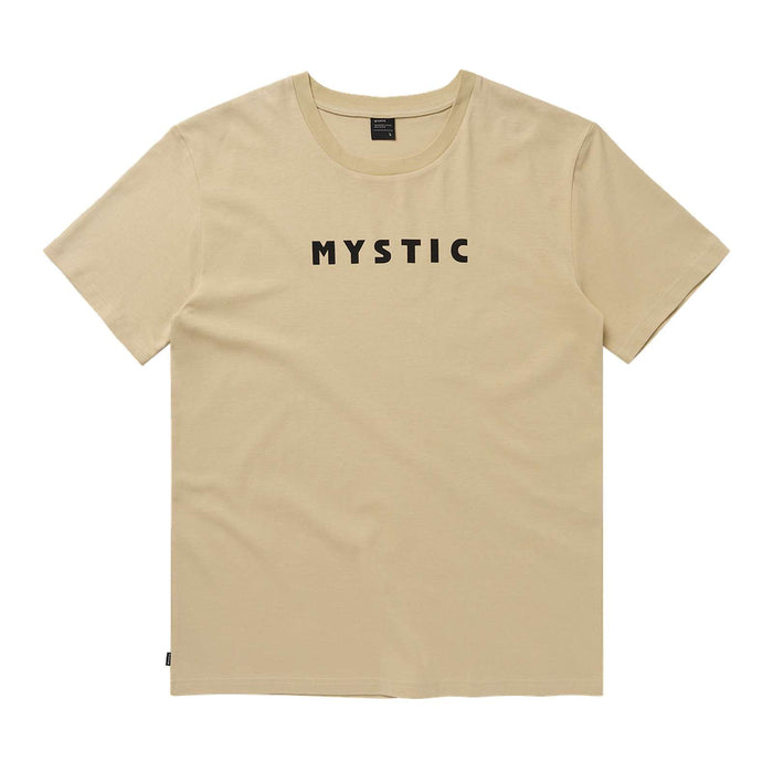 Marke Reguläres T-Shirt Hellkhaki M Mystic 35105_250805_708_M