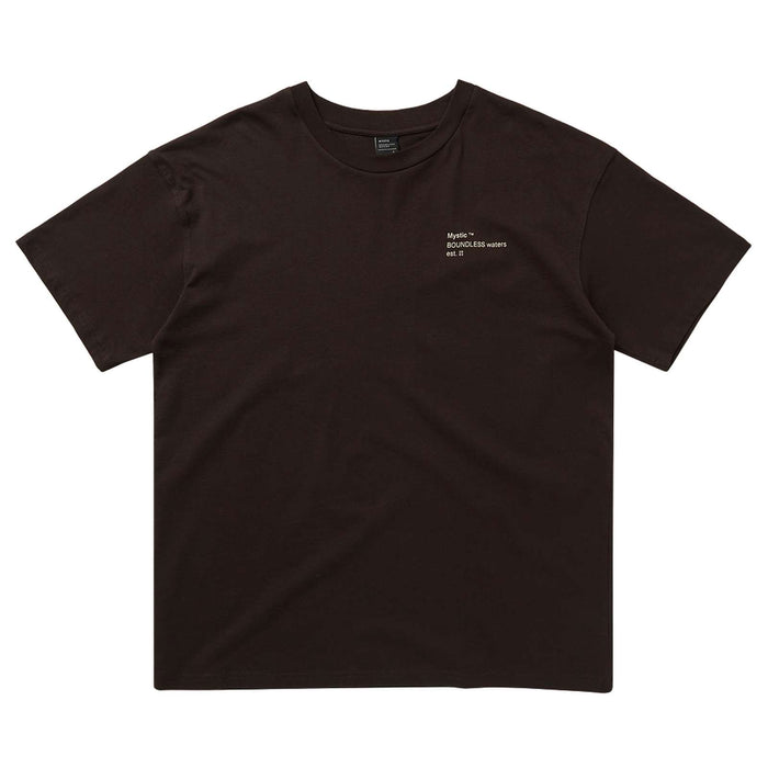 Oversized T-Shirt Herzblüte Dunkelbraun M Mystic 35105_260340_736_M