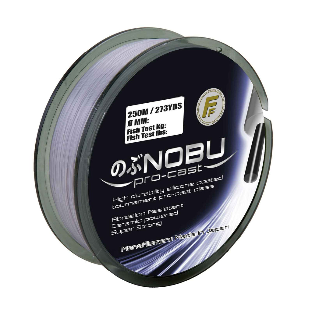 Fishing Line Nobu Pro Cast Hi-Viz 250m Matt Grey 0,350 Fishing Ferrari 3700835