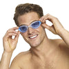 Swimming Goggles Phantom 2.0 Clear-Navy Tinted-Blue Lenses Zoggs 461031CLNVTBL