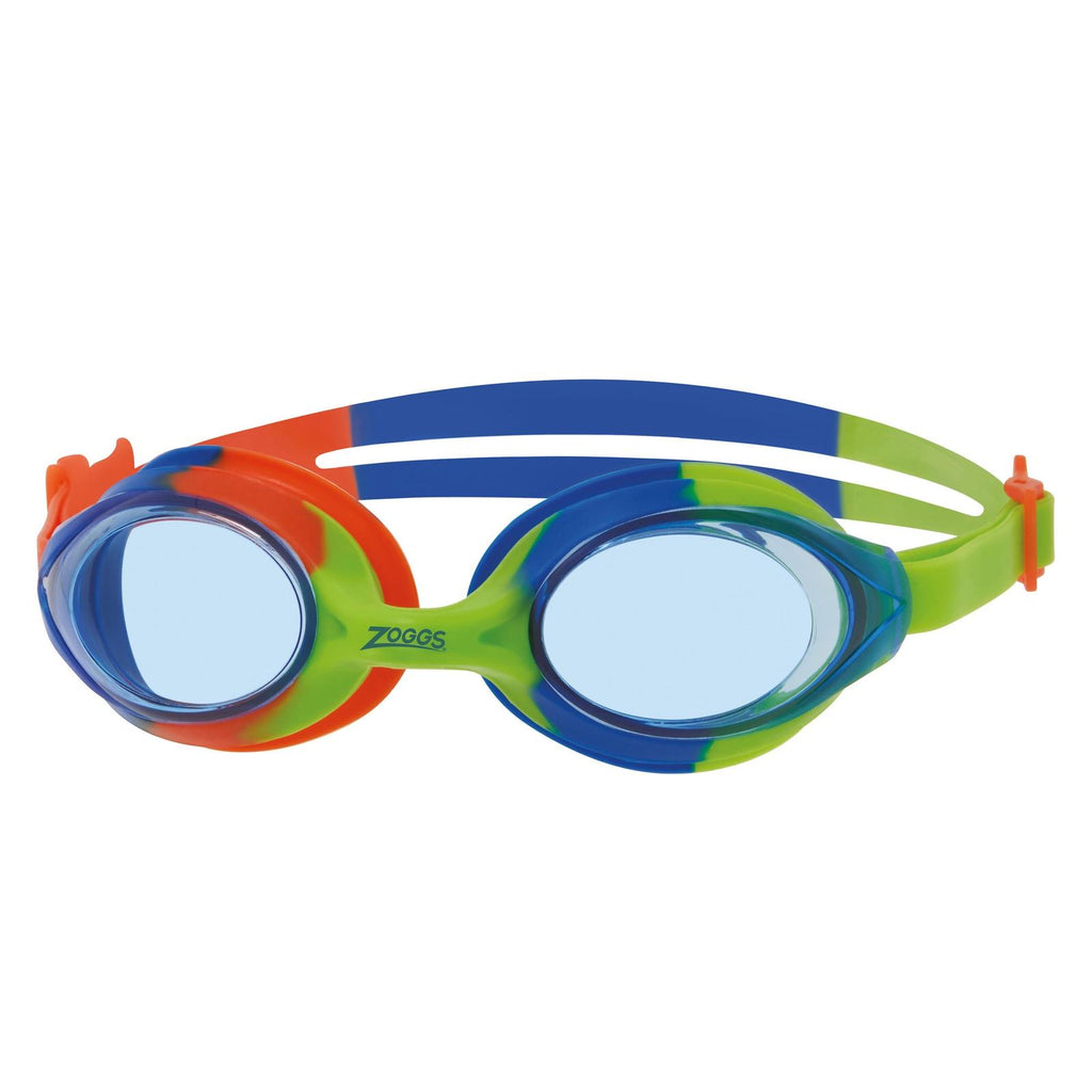 Schwimmbrille Bondi Junior Grün-Blau Tönung-Blaue Linsen Zoggs 461301GNBLTBL