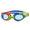 Schwimmbrille Bondi Junior Grün-Blau Tönung-Blaue Linsen Zoggs 461301GNBLTBL