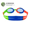 Schwimmbrille Bondi Junior Grün-Blau Tönung-Blaue Linsen Zoggs 461301GNBLTBL