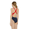 Einteiliger Badeanzug Toronto Flyback Mädchen Schwarz-Rot Größe 26-6A Zoggs 463314NVRD26