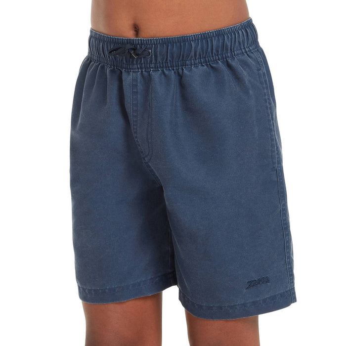 Swim Shorts Mosman Washed 15'' Boy Navy Size L Zoggs 463476NVL