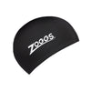 Swimming Cap Polyester Black Zoggs 465045BKBK