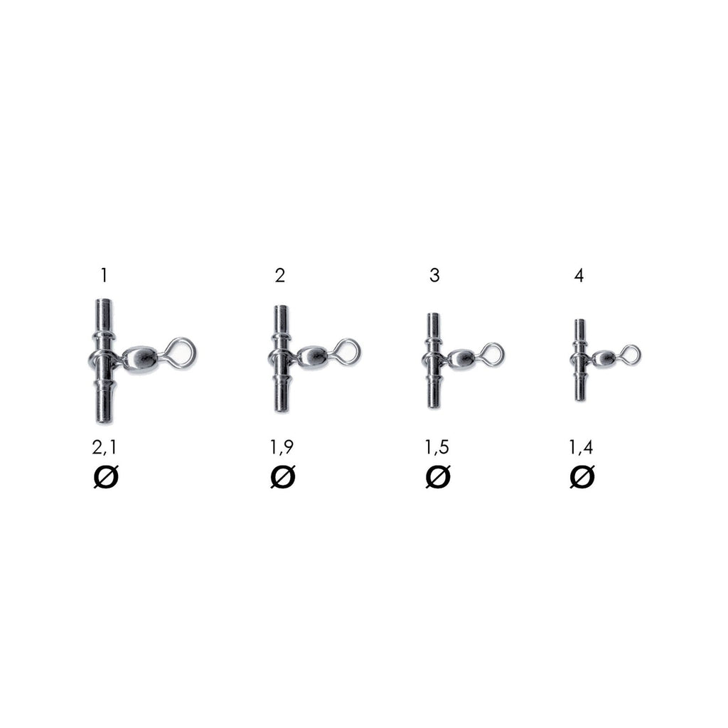 Kranwirbel auf Rohr 1,5mm Expert Predator 48127