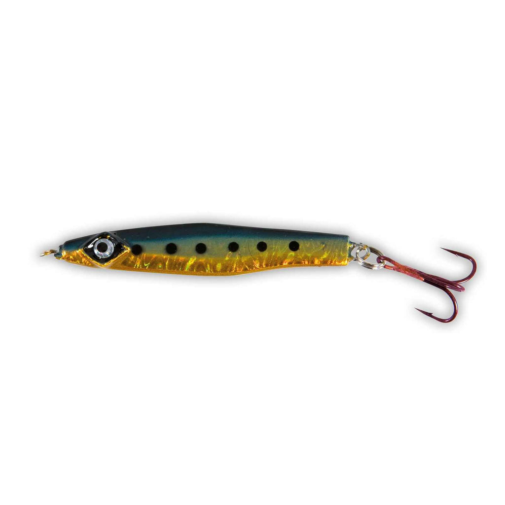 Vis Jig Licht Blauw Goud 80g 13cm Hiper Catch 5320108