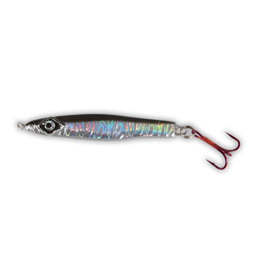 Jig de Pez Negro Plateado 40g 7cm Hiper Catch 5320204