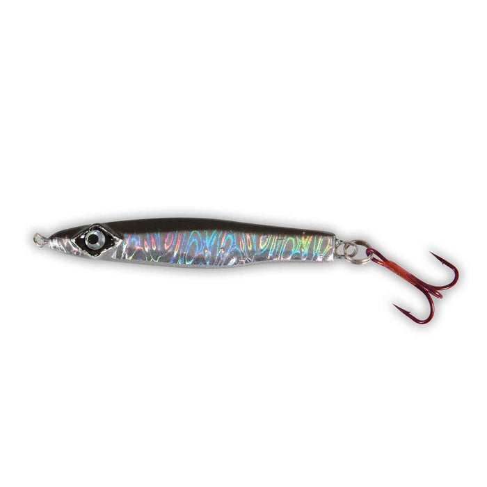 Vis Jig Zwart Zilver 80g 13cm Hiper Catch 5320208