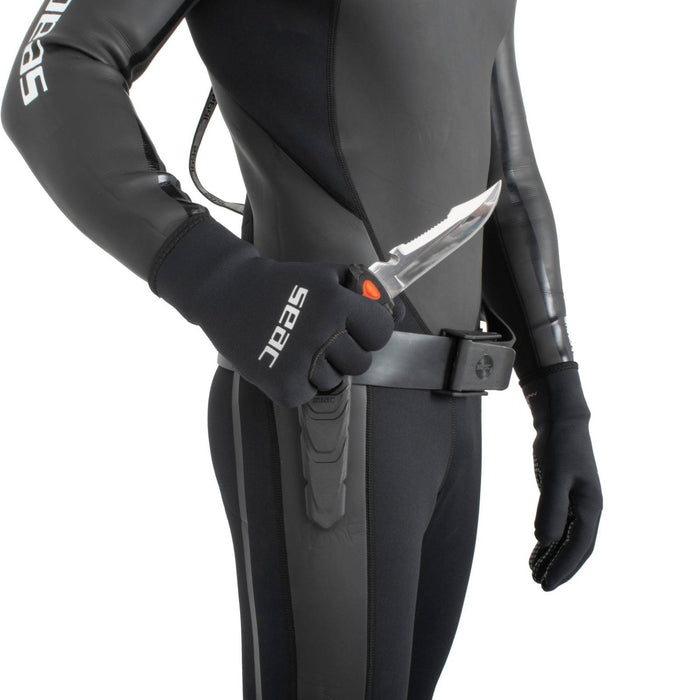 Messer Rapid Schwarz-Orange Seac 55-23-NO