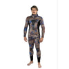 Spearfishing Vollanzug Octoskin Mann 5mm Camo-Braun-Blau XXL Abysstar 59034