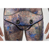 Spearfishing Vollanzug Octoskin Mann 5mm Camo-Braun-Blau XXL Abysstar 59034