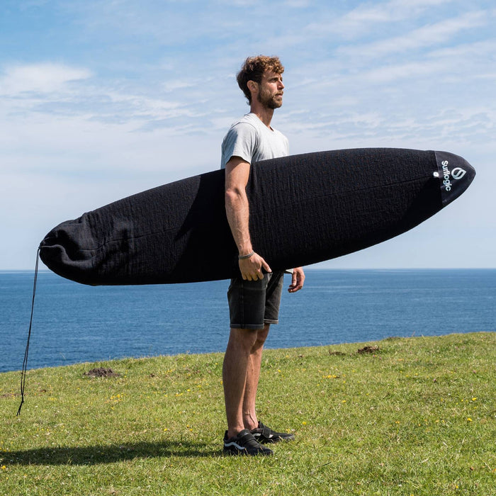 Cover Funboard 8'0" Schwarz Surflogic 59414