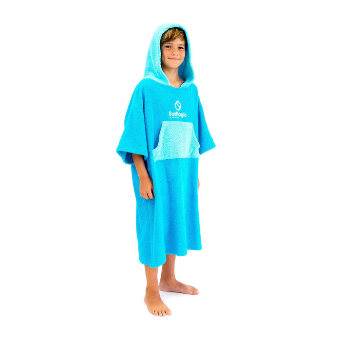 Poncho Junior Ciano-Turquoise Surflogic 59806