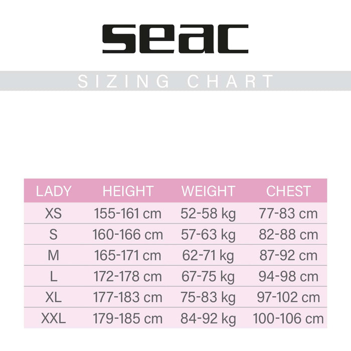 Trockentauchanzug Warmdry Damen 4mm XS Seac 6-2-XS
