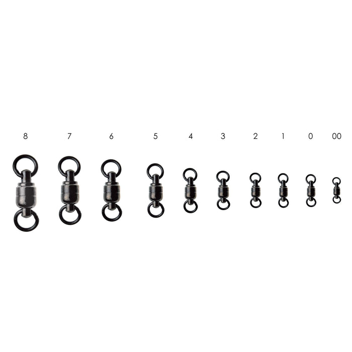 Pack 3 Wirbel mit Karabiner Edelstahl №1 Expert Predator 60458