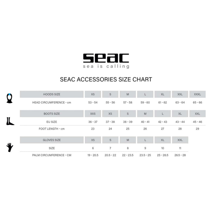Boots Pro Hd 6mm XL Seac 68005-XL