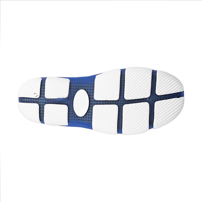 Anatomische Schwimmschuhe Trend Blau-Weiß Größe 45 Abysstar 68165BLW
