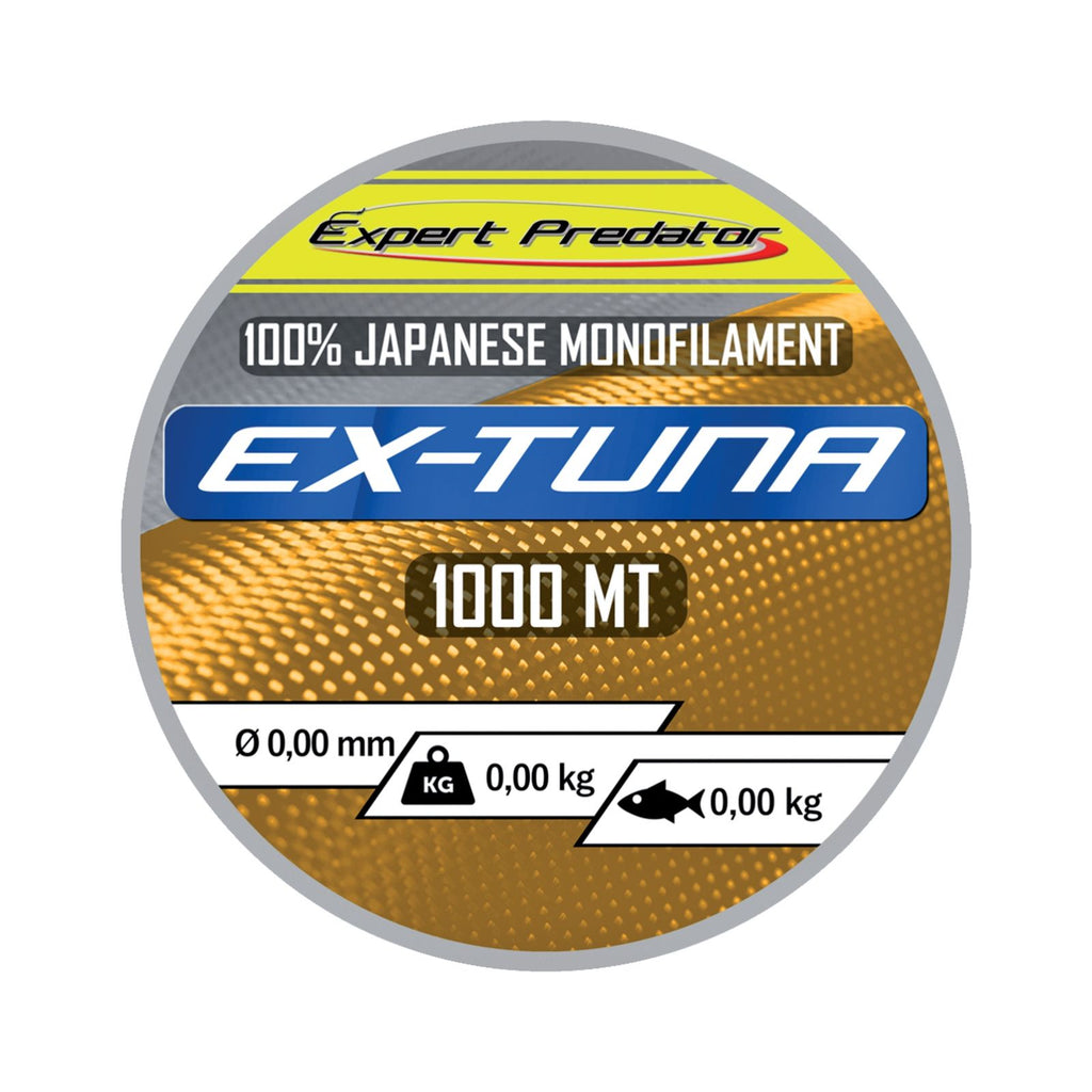 Monofilschnur Ex-Tuna 1000m 48,5kg 0,90mm Expert Predator 69035