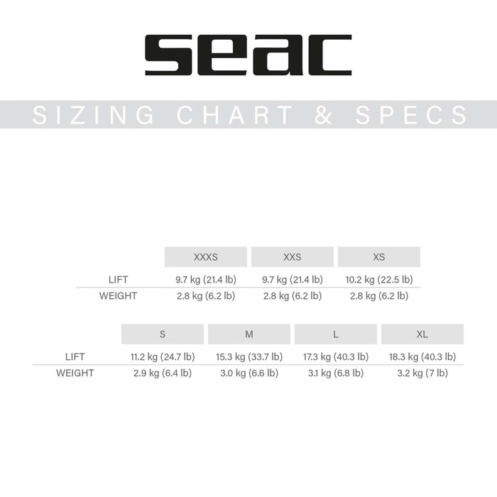 BCD Jacke Ego XXS Seac 70-00