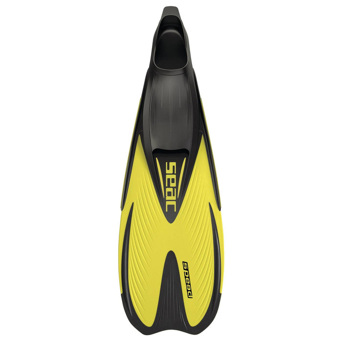 Schnorchel-Flossen Speed Kinder Gelb 26-28 Seac 71-15Y-26-28