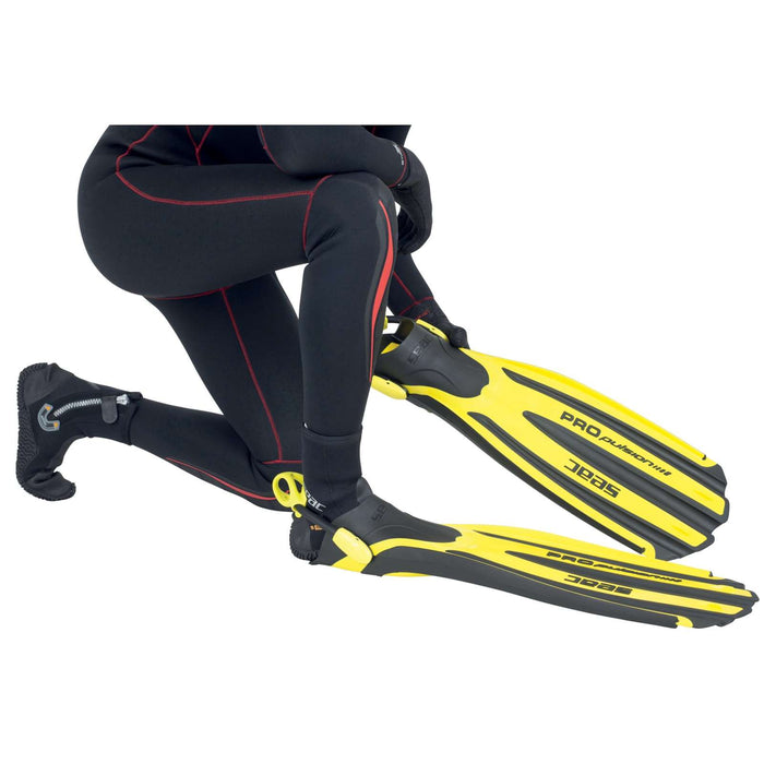 Taucherflossen Propulsion S Gelb S-M ~ 37-39 Seac 71-43Y-S-M
