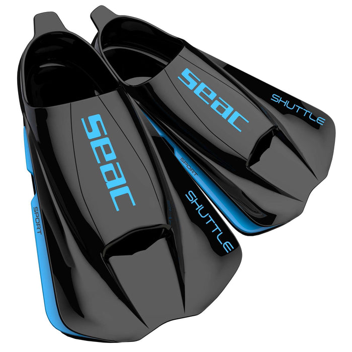 Aletas de natación Shuttle Sport Negro-Azul Talla 40-41 Seac 71-48NAZ-40-41
