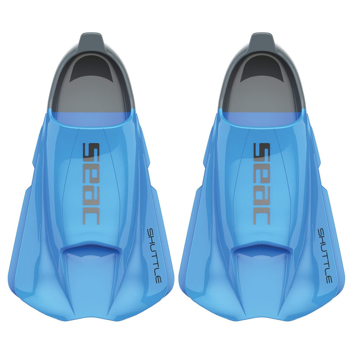 Schwimmflossen Shuttle Flex Hellblau-Grau Größe 42-43 Seac 71-51AZG-42-43