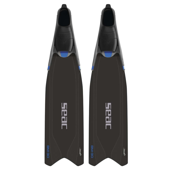 Freitauchen und Spearfishing Flossen Bm30 Schwarz-Blau 43-44 Seac 71-56N-43-44
