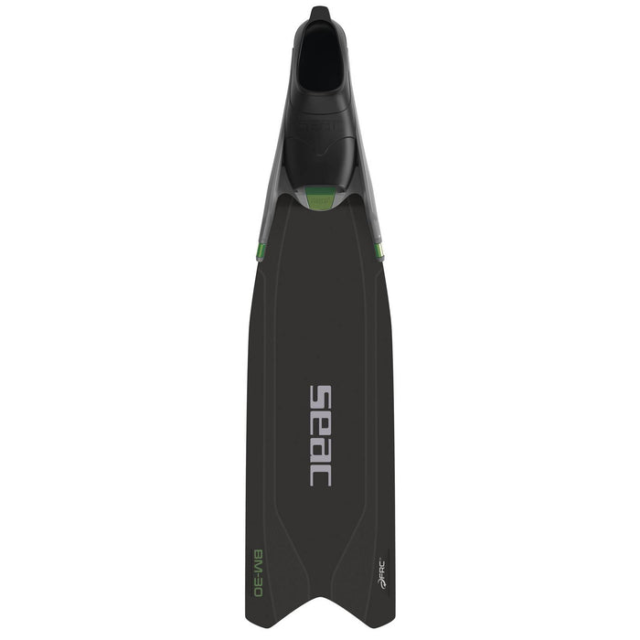 Freitauchen und Spearfishing Flossen Bm30 Schwarz-Grün 43-44 Seac 71-56NV-43-44
