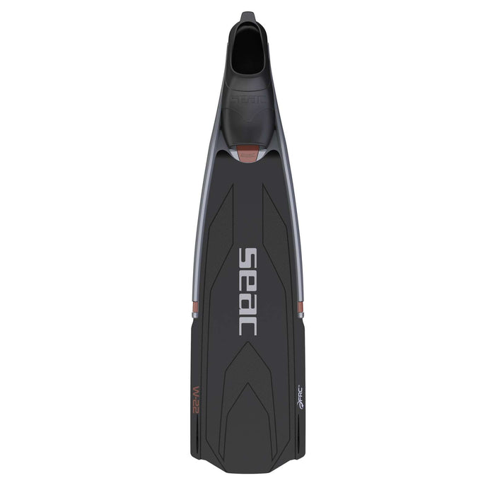 Freitauchen und Speerfischen Flossen W-22 Schwarz-Rot 36-38 Seac 71-59NR-36-38